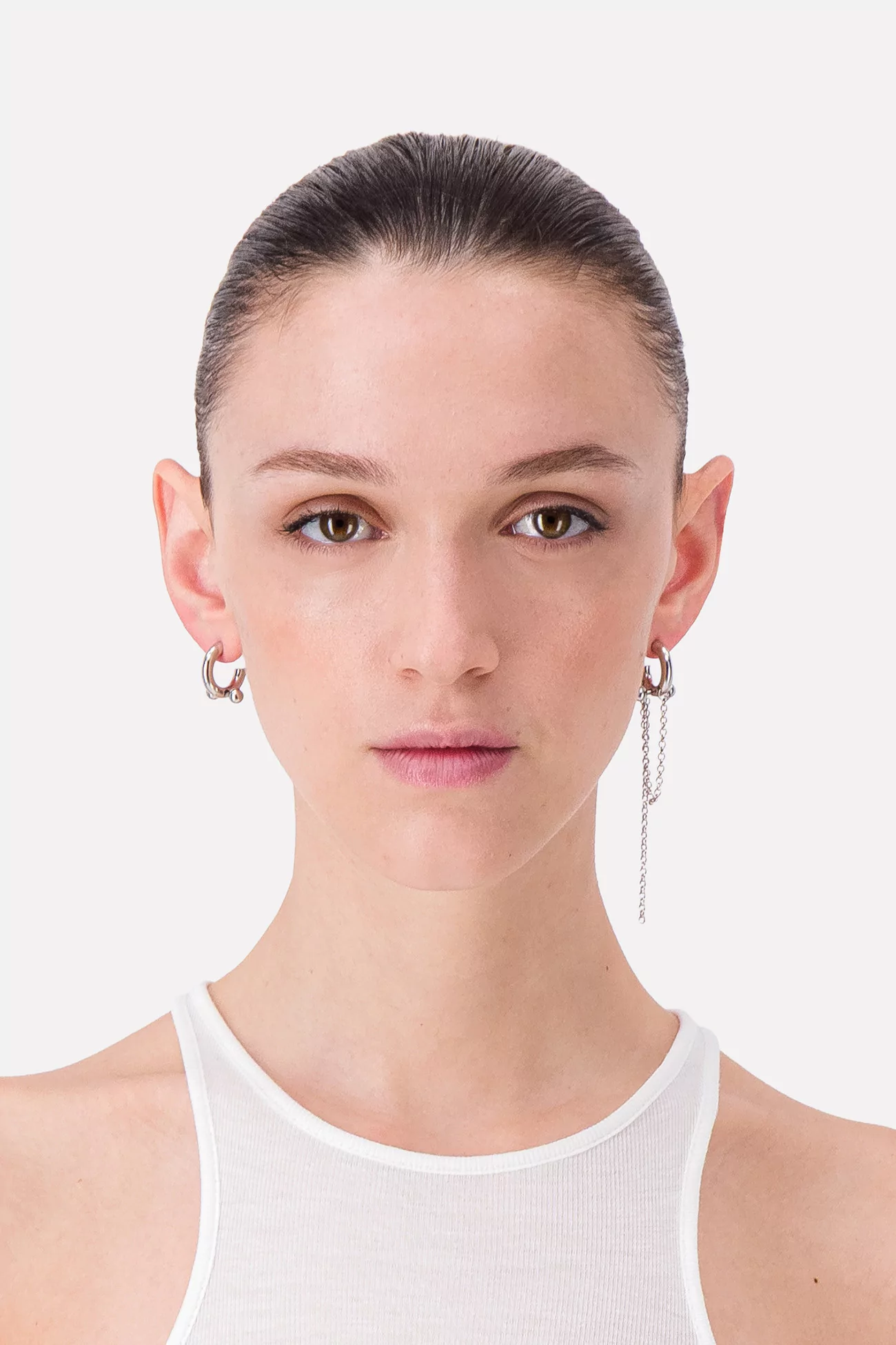 Claude Earrings Justine Clenquet – Palladium | Centre Commercial