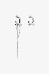 Claude Earrings Justine Clenquet – Palladium | Centre Commercial