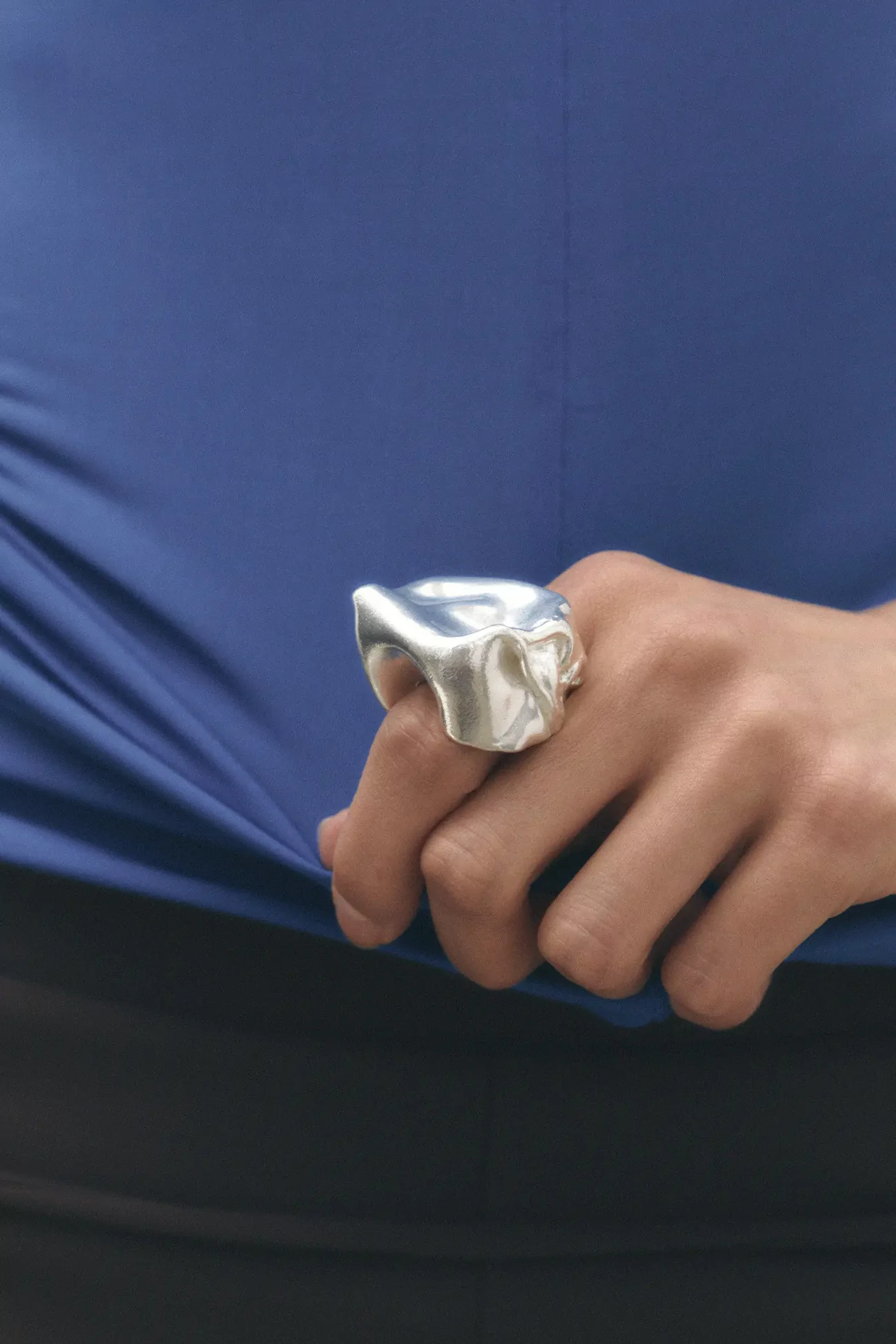 Espejo Sterling Silver Mirror Finish Ring – Silver | Centre Commercial