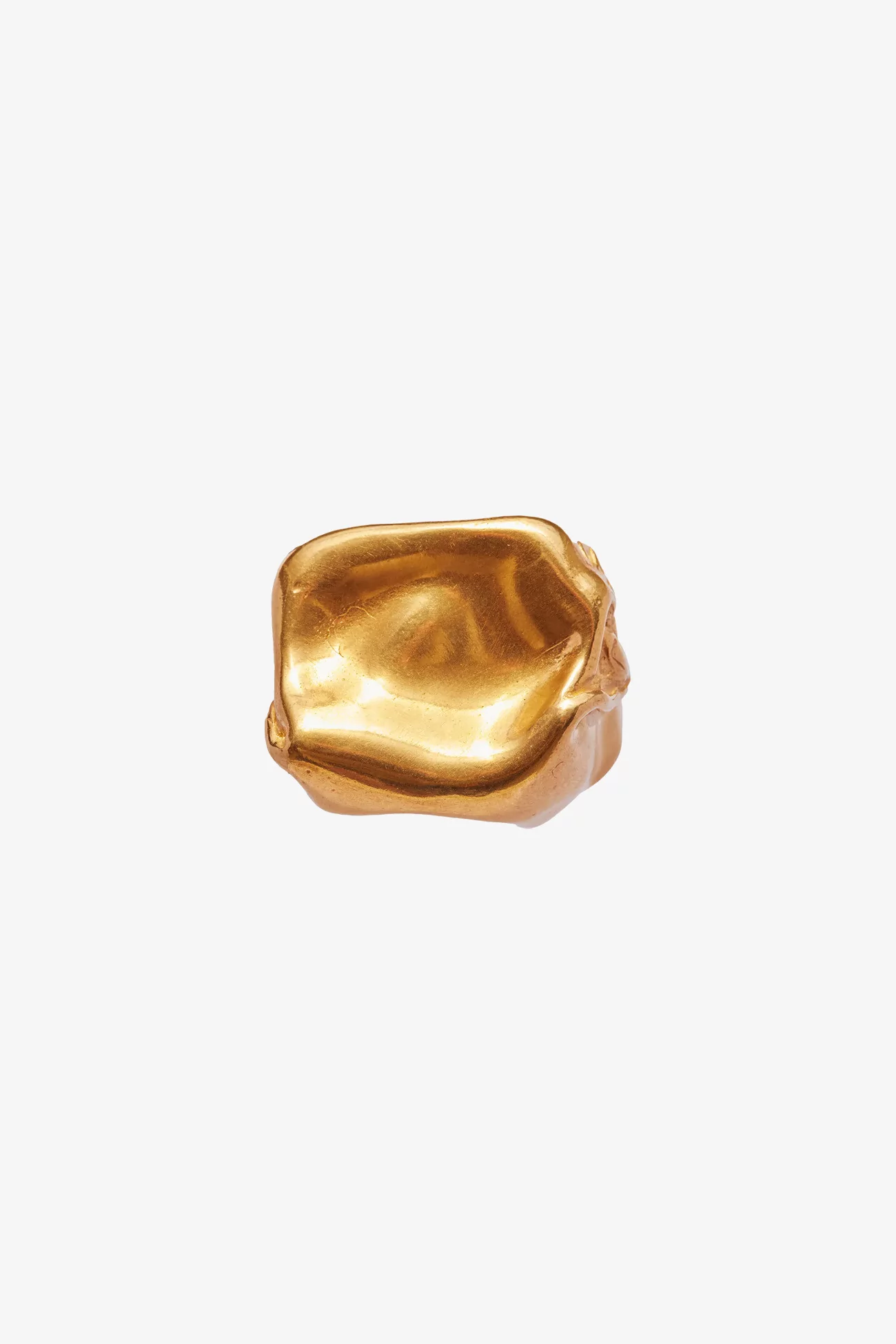 Espejo 18K Gold-Plated Mirror Finish Ring – Gold | Centre Commercial