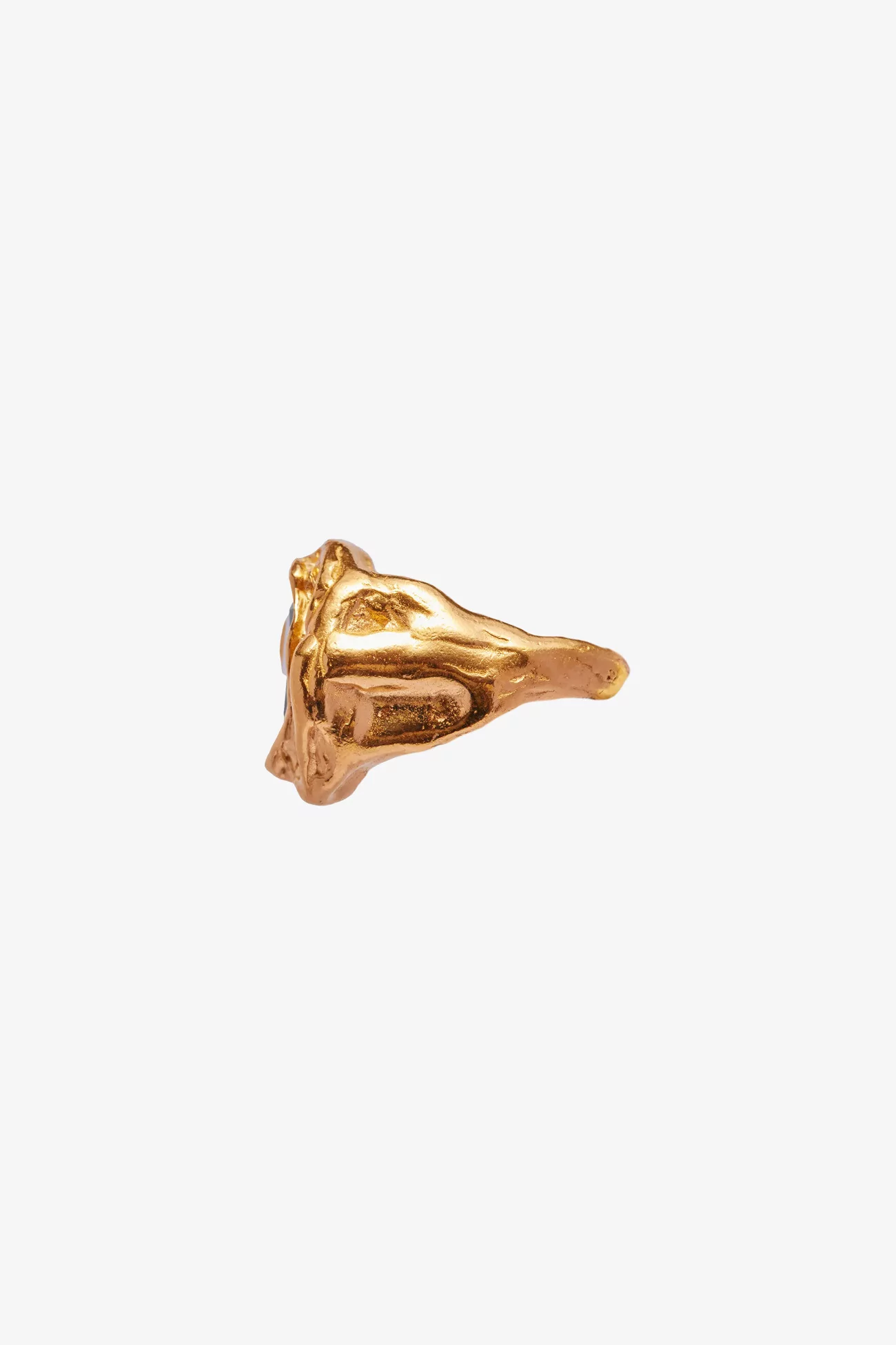 Simuero Lago Ring Gold Plated Aquamarine | Centre Commercial