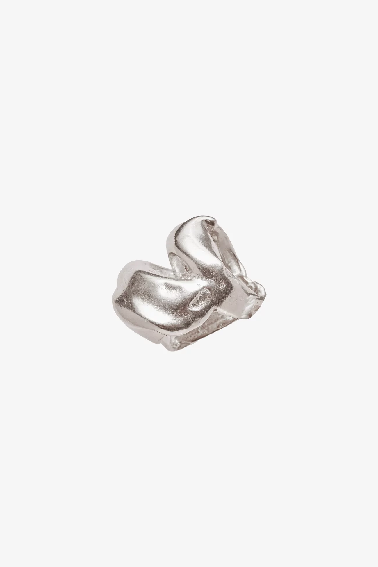 Malva 925 Recycled Sterling Silver Ring – Silver | Centre Commercial