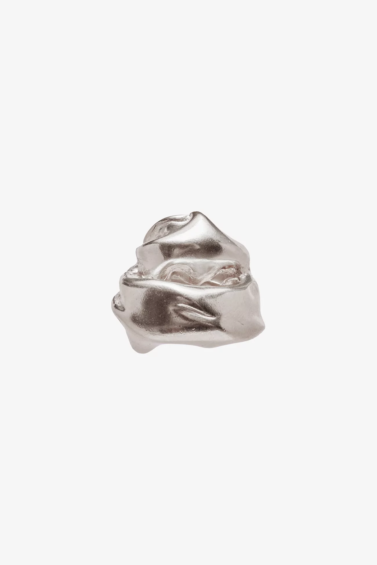 Malva 925 Recycled Sterling Silver Ring – Silver | Centre Commercial