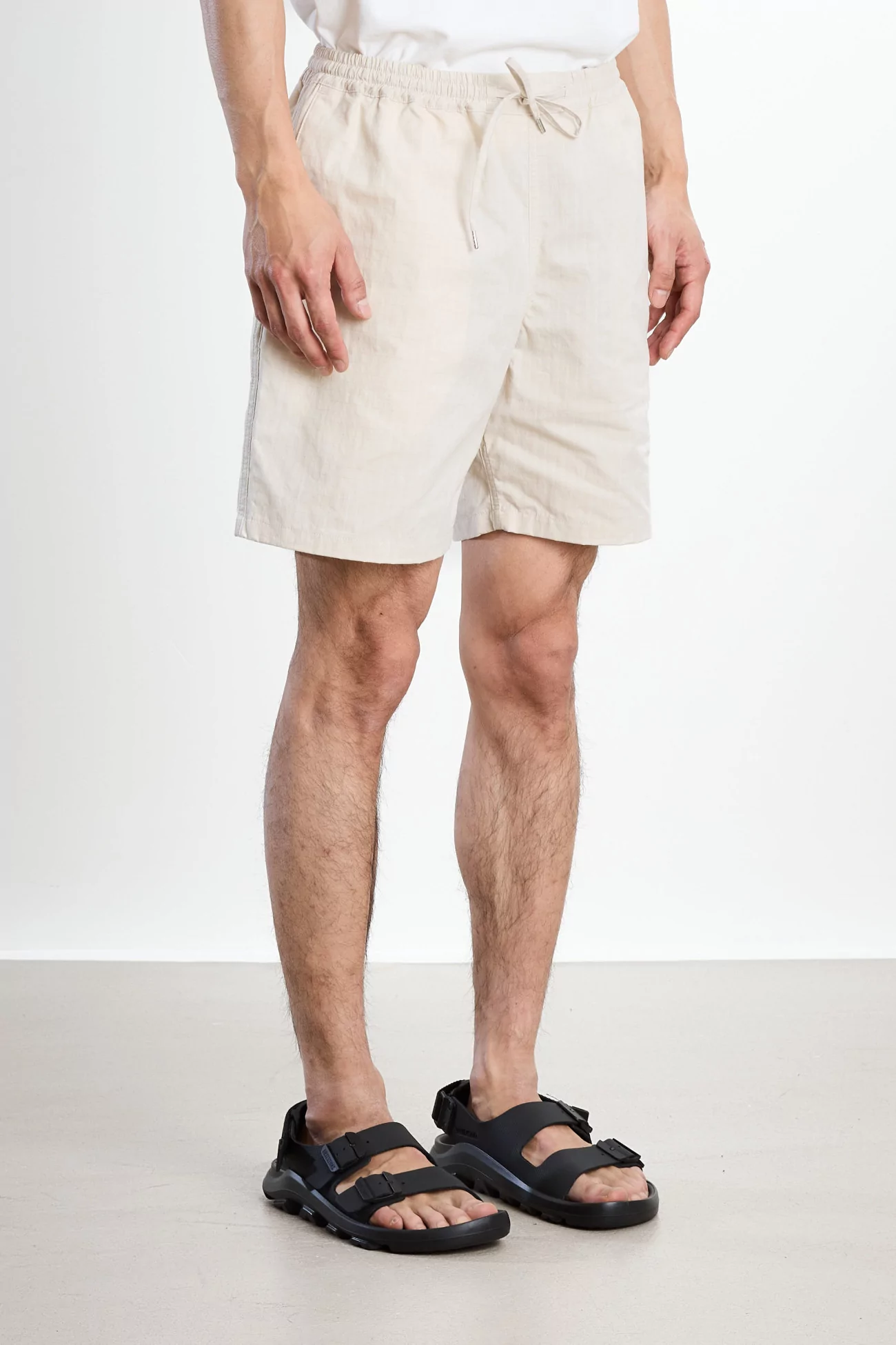 Volta Ripstop Water-Repellent Shorts – Offwhite | Centre Commercial