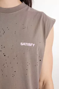Satisfy MothTech™ Muscle Tee – Sun Bleached Falcon | Centre Commercial