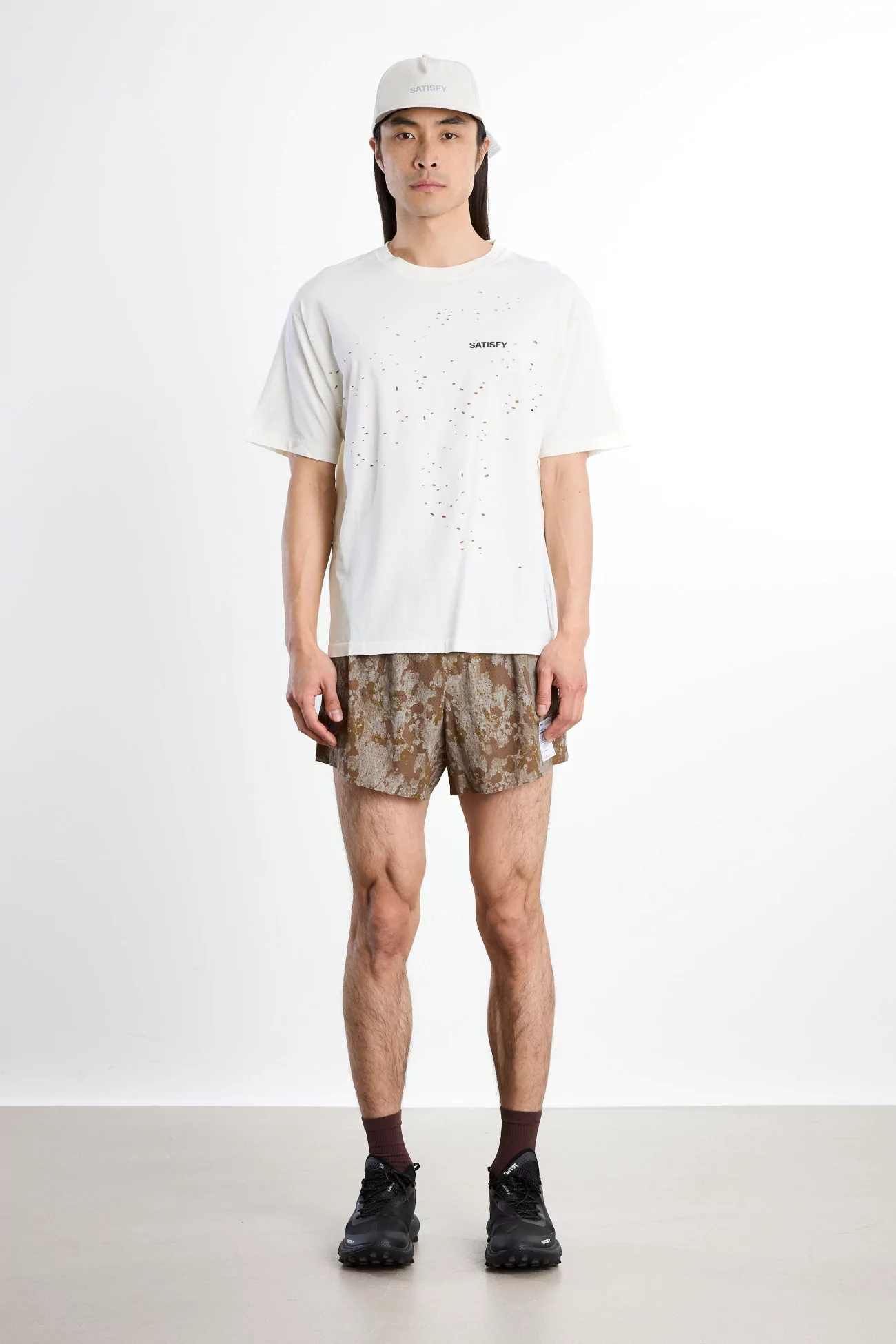 Satisfy MothTech™ T-Shirt – Aged Ecru | Centre Commercial