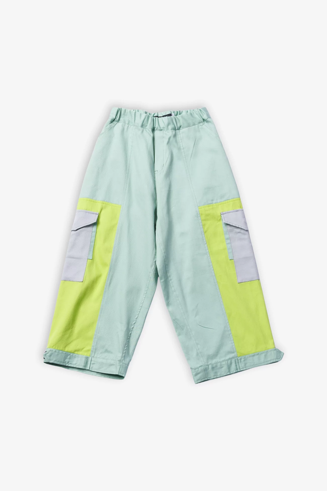 Nunuforme Tricolore Cargo Pants Kids – Mint | Centre Commercial