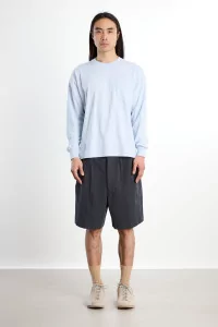 Kaptain Sunshine L/S Stripe T-Shirt – Baby Blue | Centre Commercial