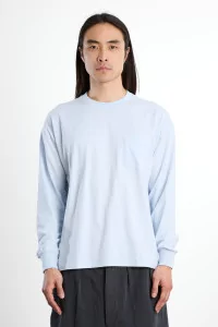 Kaptain Sunshine L/S Stripe T-Shirt – Baby Blue | Centre Commercial
