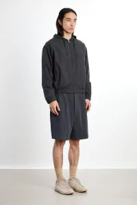 Kaptain Sunshine Silk Zip Jacket Men – Faded Black | Centre Commercial