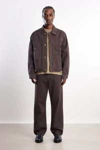 Norse Projects Korshavn Resist Dyed Twill Trousers – Shale | Centre Commercial