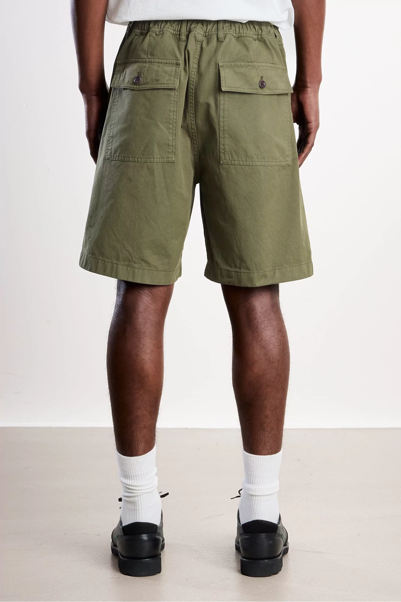 Norse Projects Kvitfjell Cotton Twill Short – Olive Night | Centre Commercial