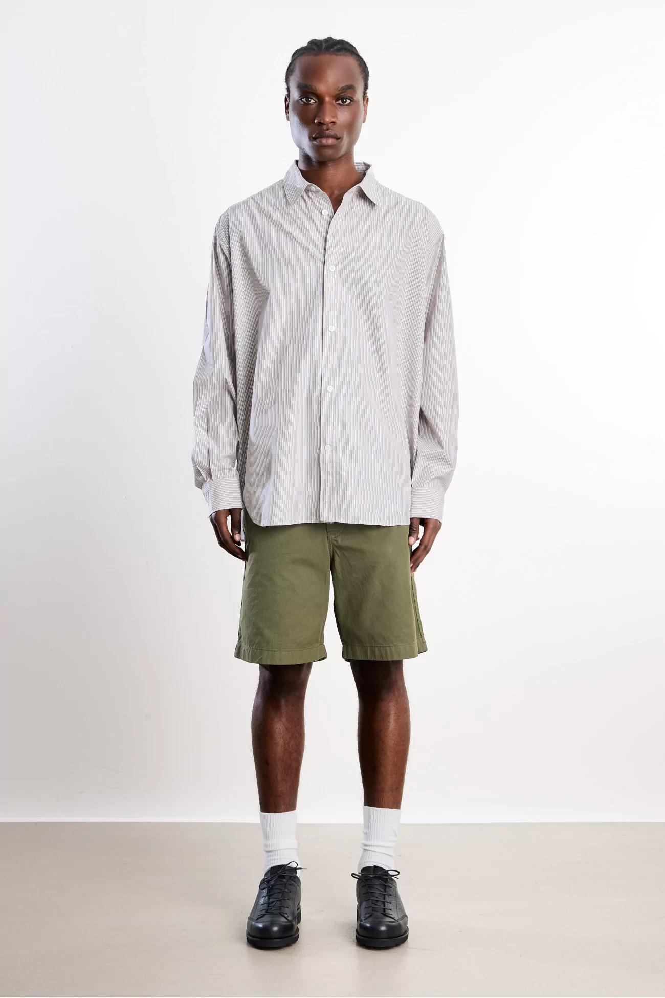 Norse Projects Kvitfjell Cotton Twill Short – Olive Night | Centre Commercial