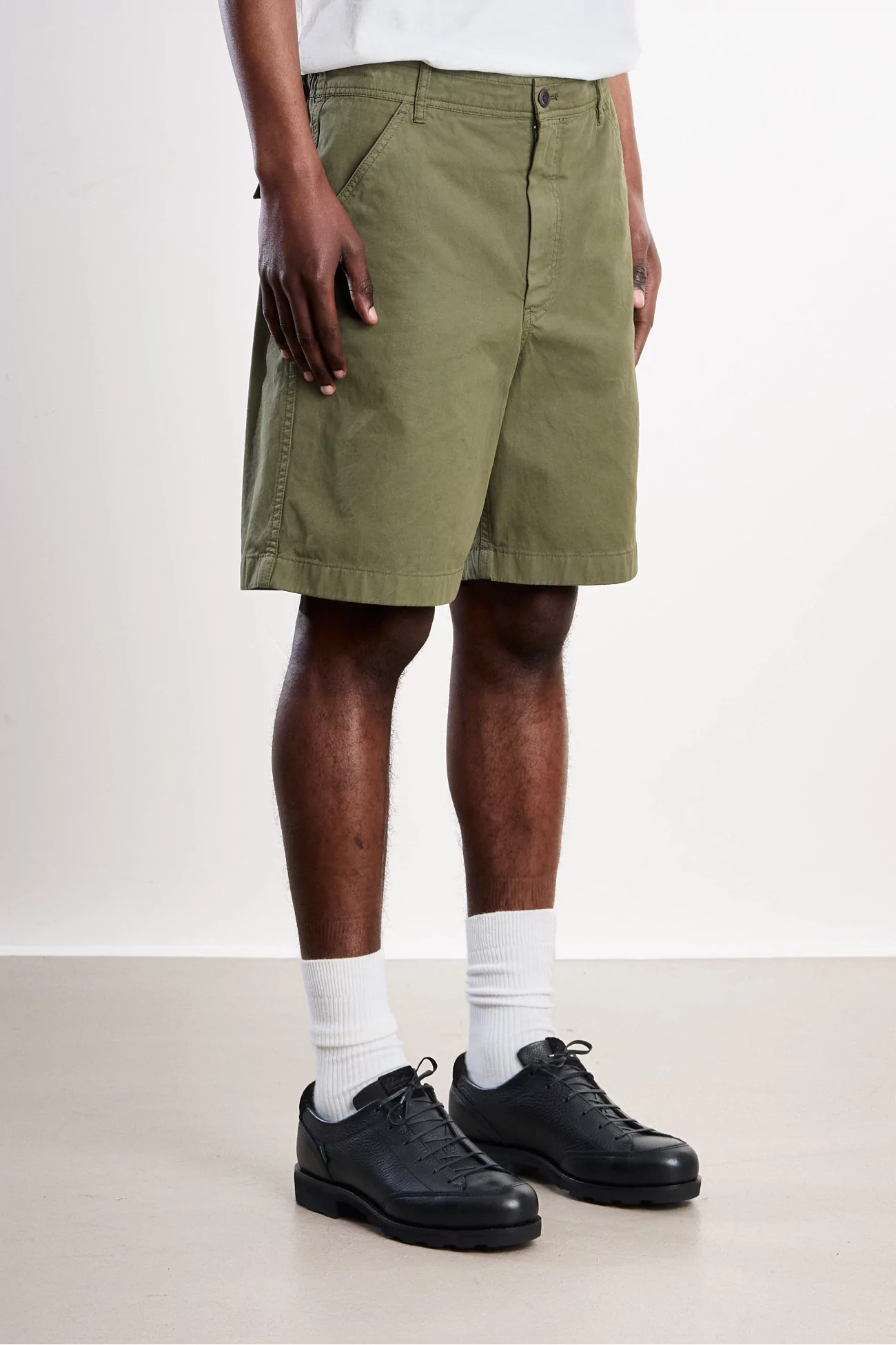 Norse Projects Kvitfjell Cotton Twill Short – Olive Night | Centre Commercial