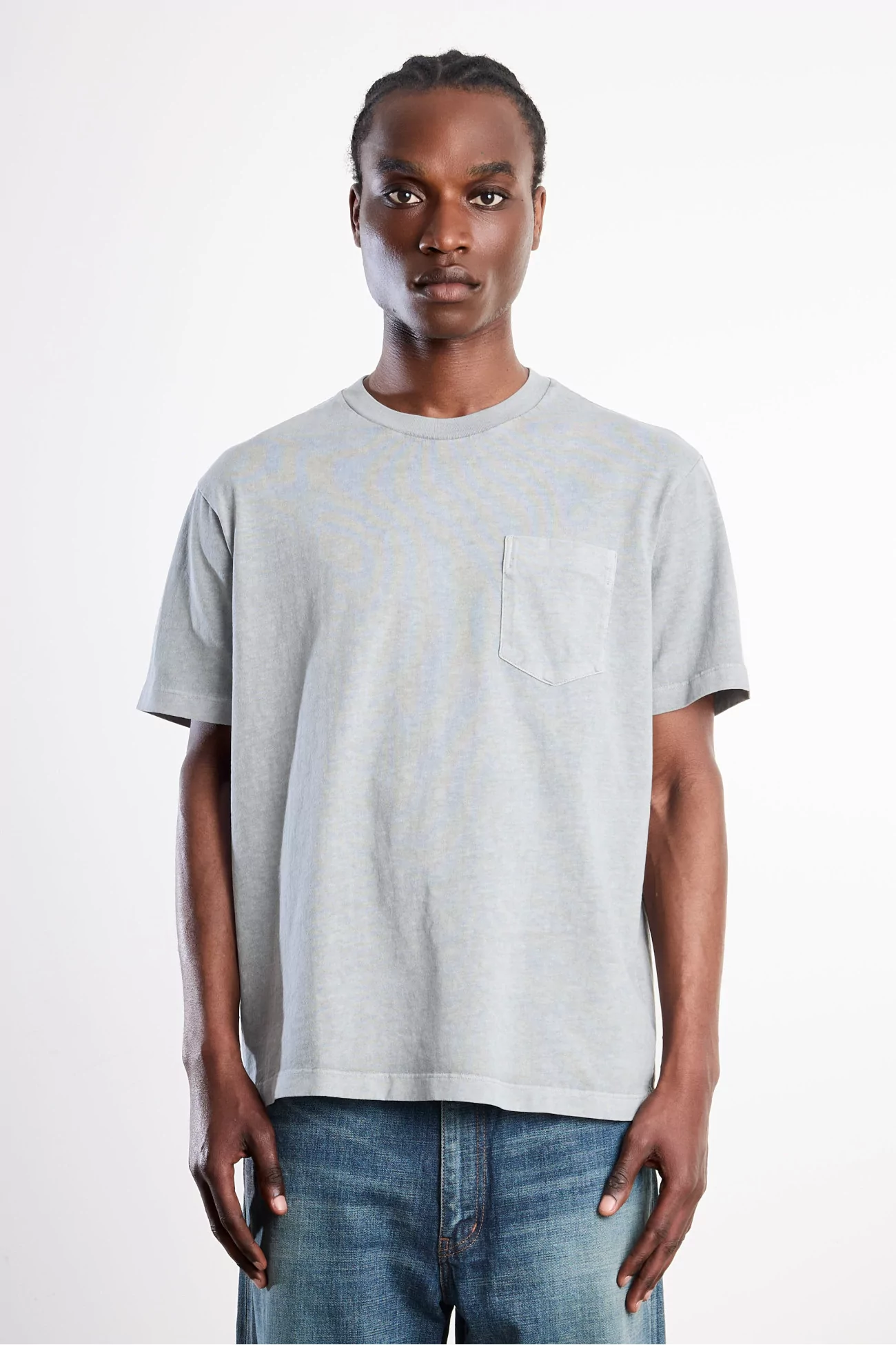 Lady White Co. Municipal Pocket T-Shirt – Pigment Chalk | Centre Commercial