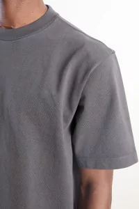 Lady White Co. Rugby T-Shirt Heavyweight Cotton – Pewter | Centre Commercial