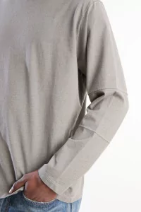 Lady White Co. Tri-Panel Long Sleeve T-Shirt – Anvil Grey | Centre Commercial