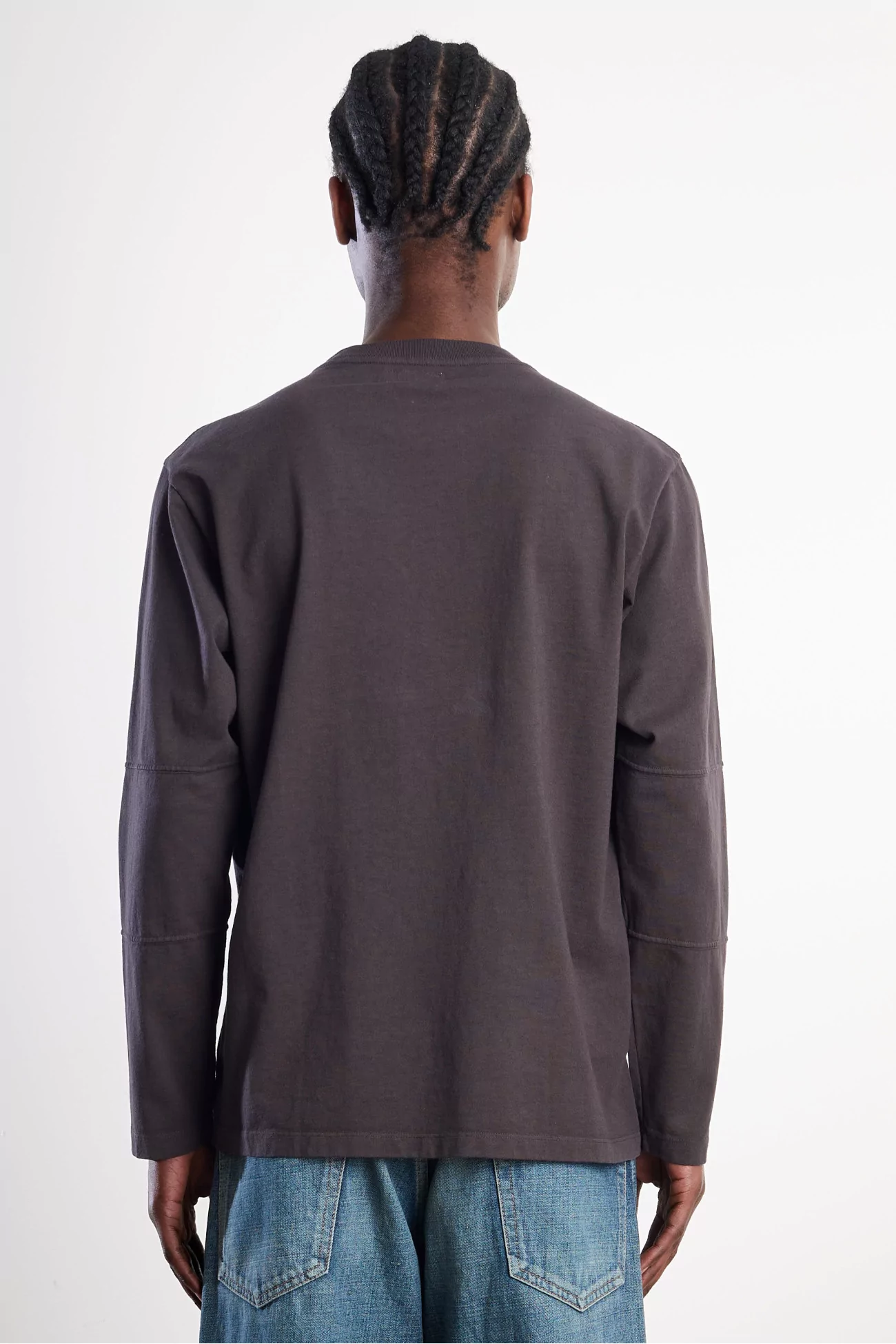 Lady White Co. Tri-Panel Long Sleeve T-Shirt – Black Mushroom | Centre Commercial