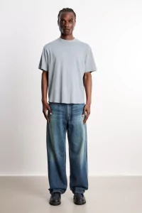 Lady White Co. Sierra T-Shirt Cotton Rib – Pigment Chalk | Centre Commercial