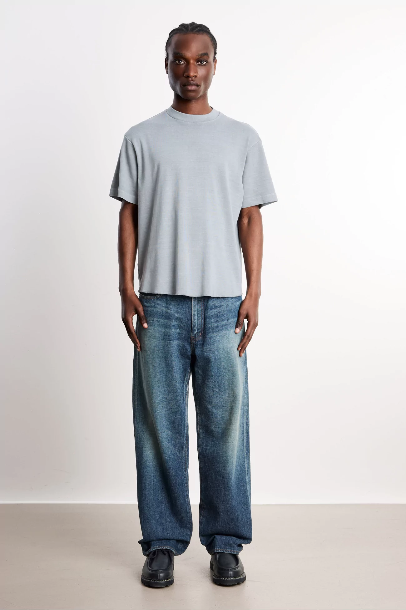 Lady White Co. Sierra T-Shirt Cotton Rib – Pigment Chalk | Centre Commercial