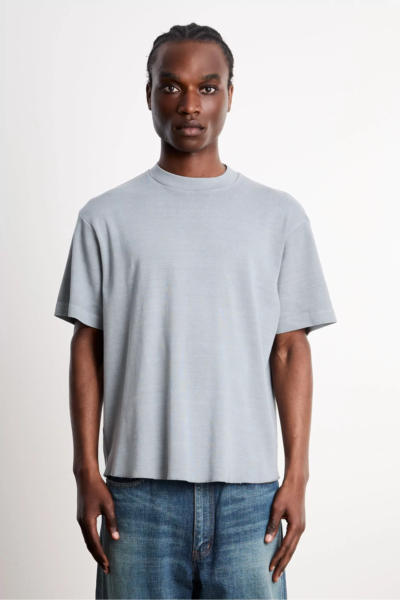 Lady White Co. Sierra T-Shirt Cotton Rib – Pigment Chalk | Centre Commercial