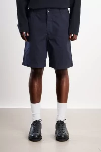 Norse Projects Kvitfjell Cotton Twill Short – Dark Navy | Centre Commercial