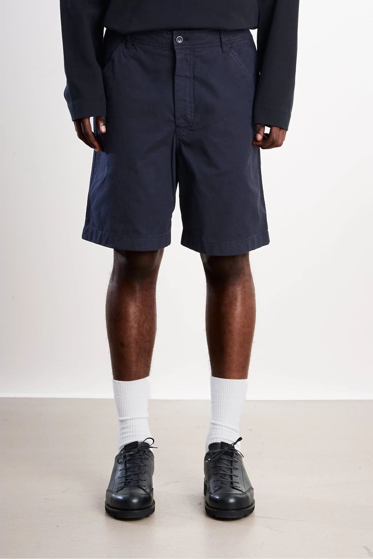 Norse Projects Kvitfjell Cotton Twill Short – Dark Navy | Centre Commercial