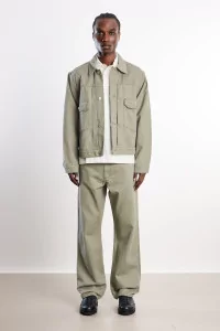 Norse Projects Korshavn Resist Dyed Twill Trousers – Vetiver | Centre Commercial