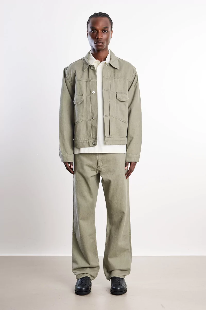 Norse Projects Korshavn Resist Dyed Twill Trousers – Vetiver | Centre Commercial