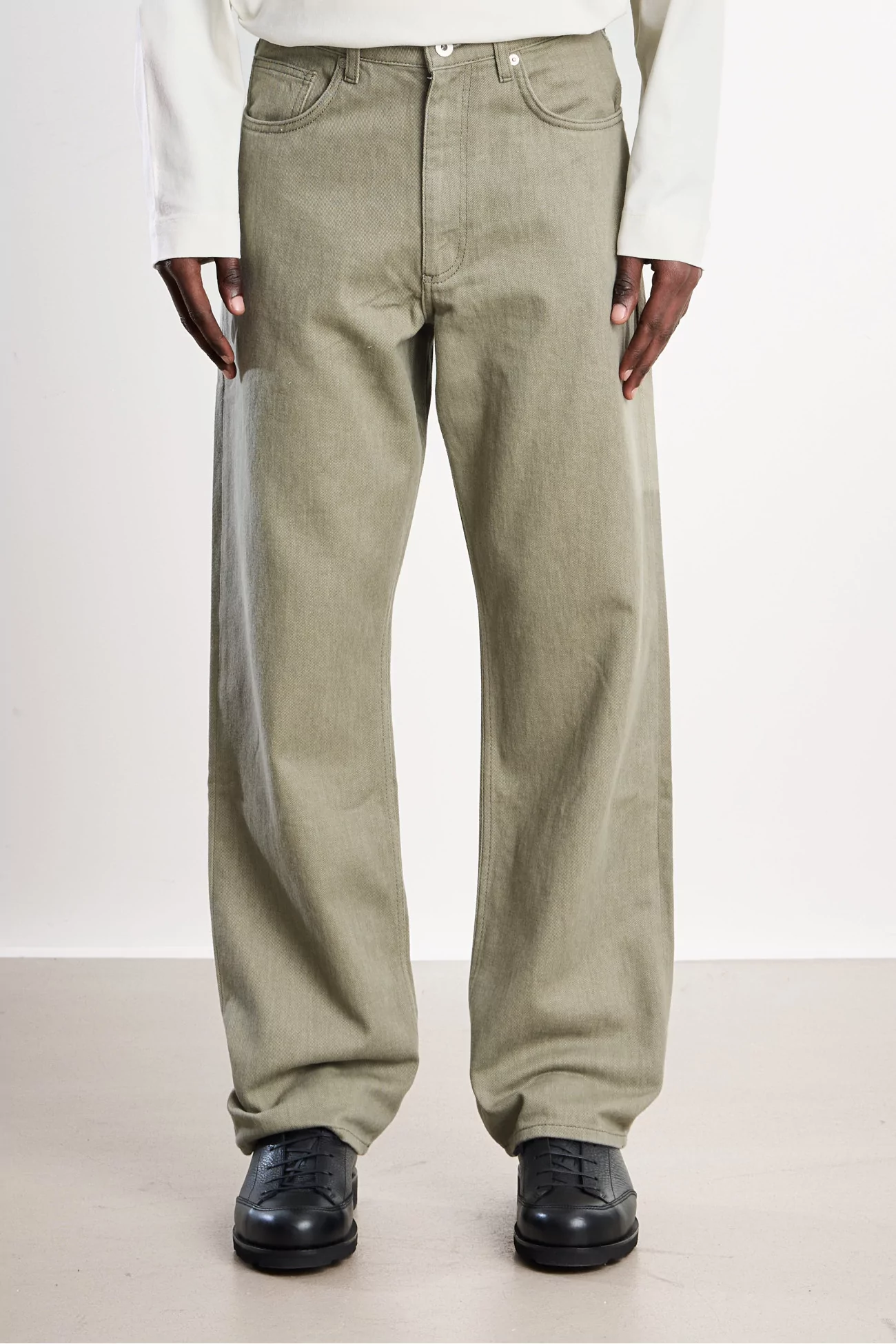 Norse Projects Korshavn Resist Dyed Twill Trousers – Vetiver | Centre Commercial