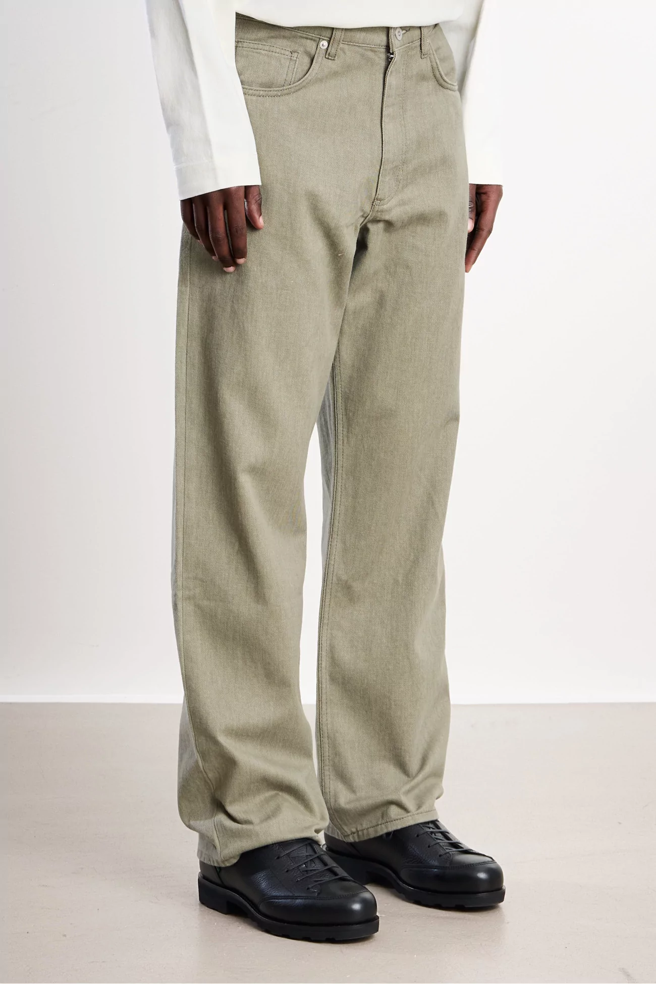 Norse Projects Korshavn Resist Dyed Twill Trousers – Vetiver | Centre Commercial