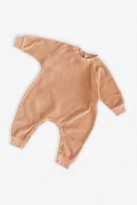 Organic Cotton Baby All In One Suit – Orange | Centre Commercial