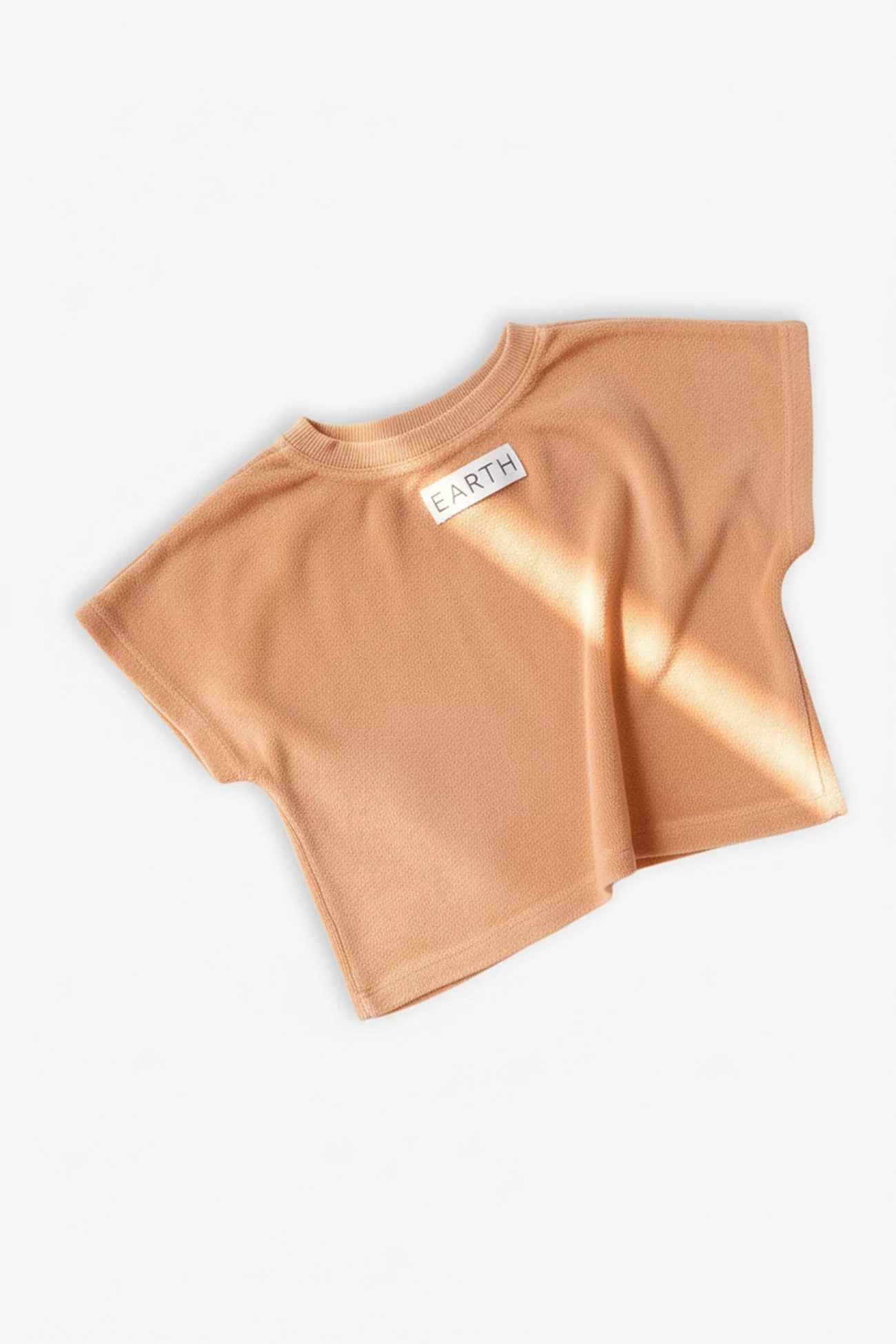 Cropped Sweatshirt Baby Organic Cotton Earth The Archive – Orange | Centre Commercial