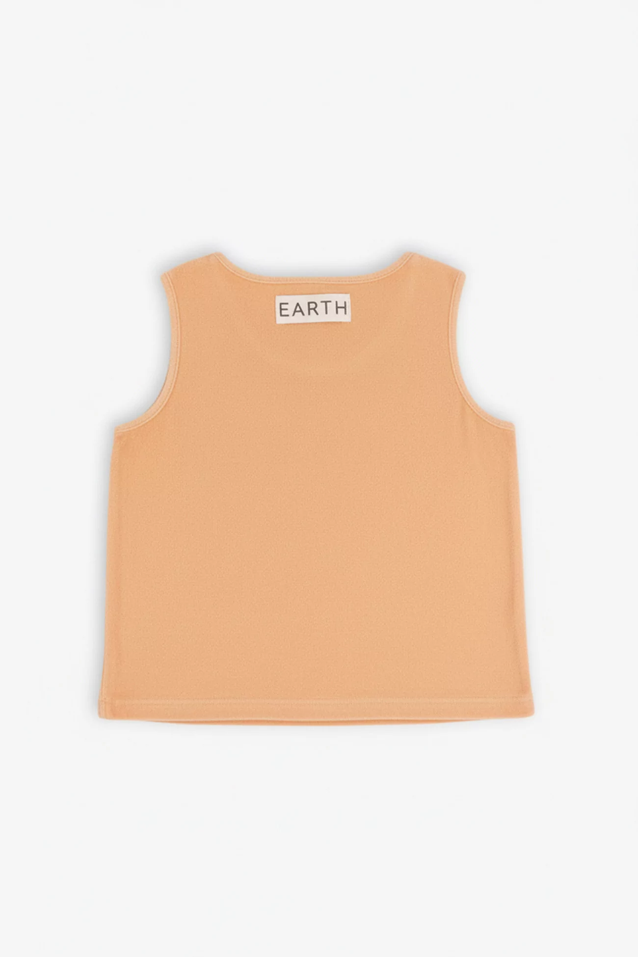 Baby Organic Cotton Terry Towel Tank Top – Orange | Centre Commercial