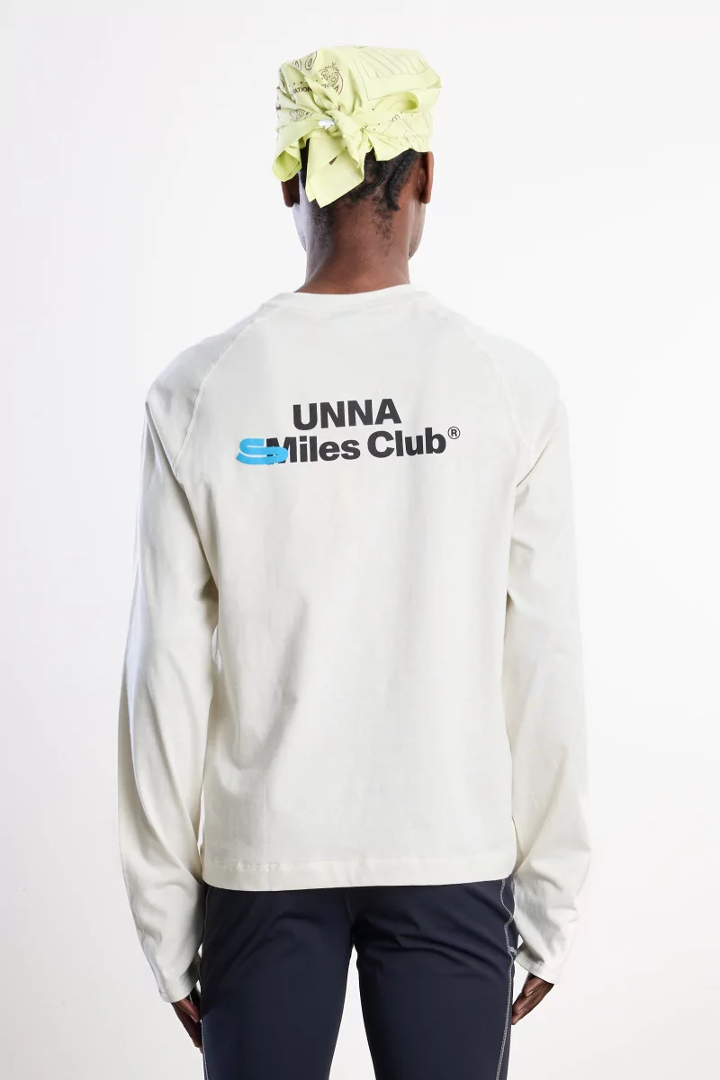 UNNA Smiles Club Tee LS Long Sleeve – Vanilla White | Centre Commercial