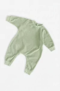 Organic Cotton Baby All In One Suit – Melon | Centre Commercial