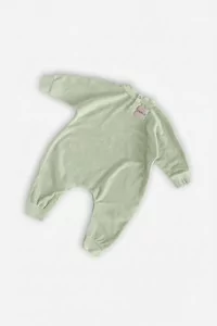 Organic Cotton Baby All In One Suit – Melon | Centre Commercial