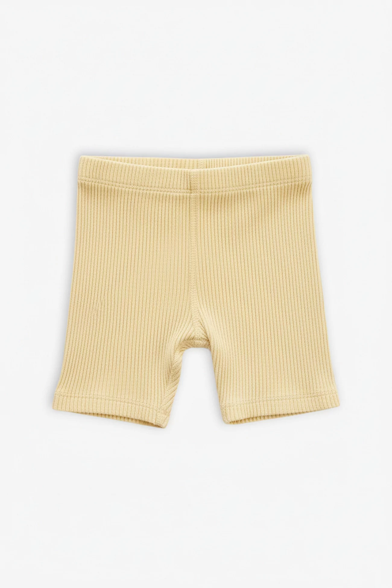 Baby Biker Shorts Organic Cotton Earth The Archive – Cream Yellow | Centre Commercial