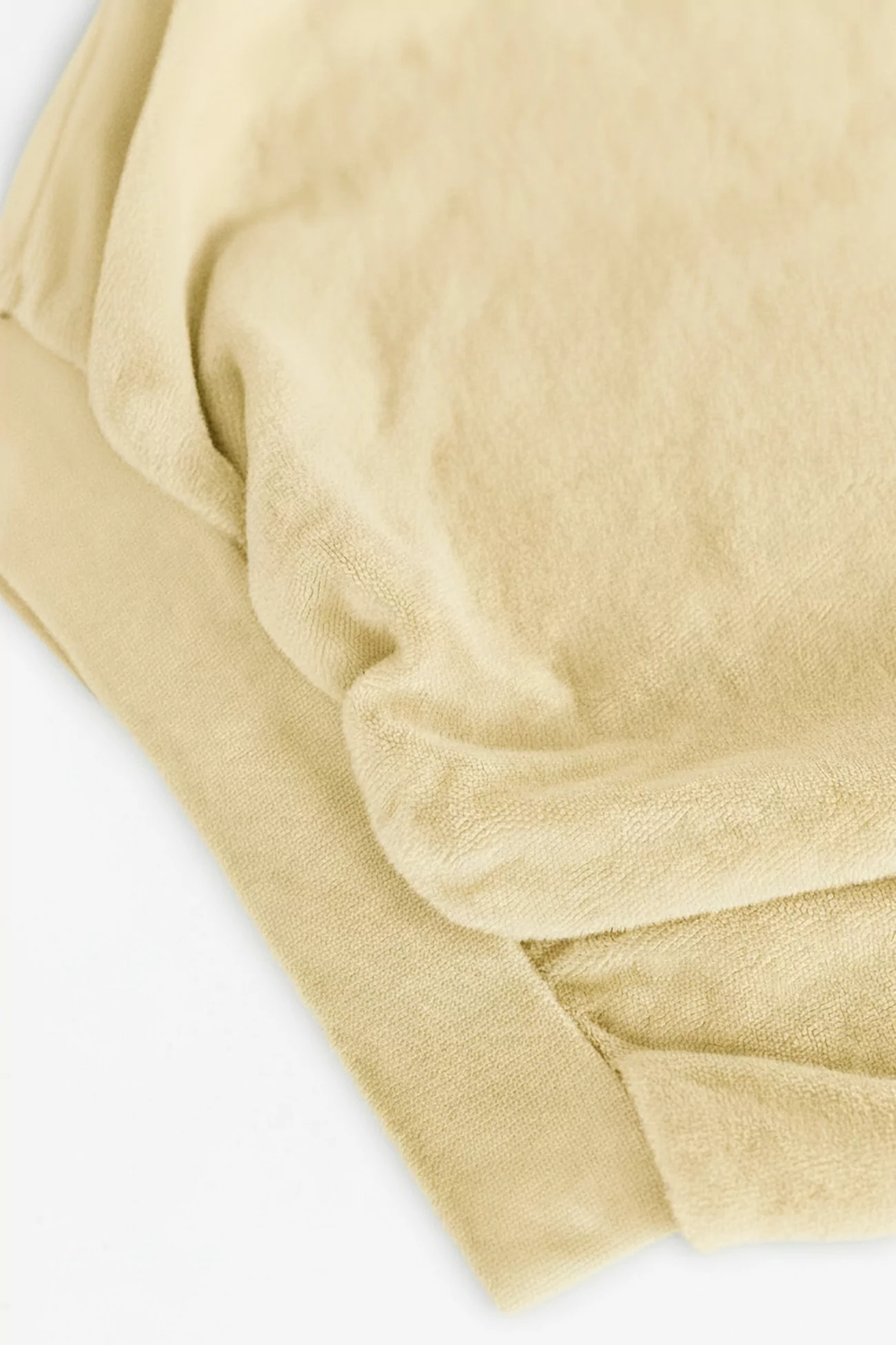 Kids Organic Cotton Volume Sweatshirt – Cream Yellow | Centre Commercial
