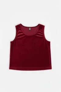 Baby Organic Cotton Terry Towel Tank Top – Vintage Red | Centre Commercial