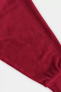 Baby Organic Cotton Terry Volume Hoodie – Vintage Red | Centre Commercial