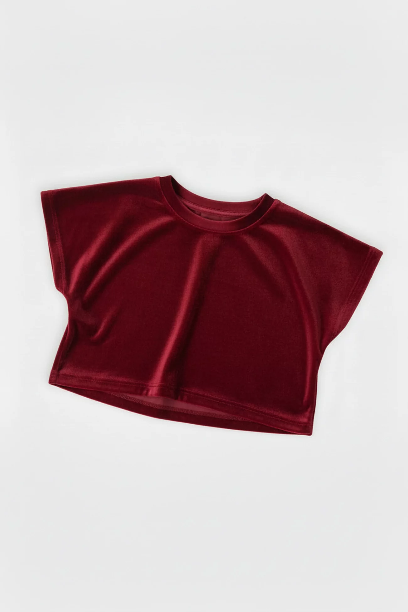 Cropped Sweatshirt Baby Organic Cotton Earth The Archive – Vintage Red | Centre Commercial