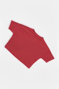 Oversized T-shirt Baby Organic Cotton Earth The Archive – Vintage Red | Centre Commercial