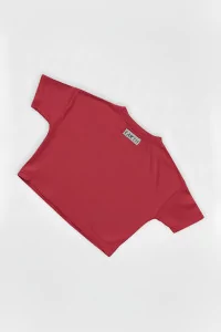 Oversized T-shirt Baby Organic Cotton Earth The Archive – Vintage Red | Centre Commercial