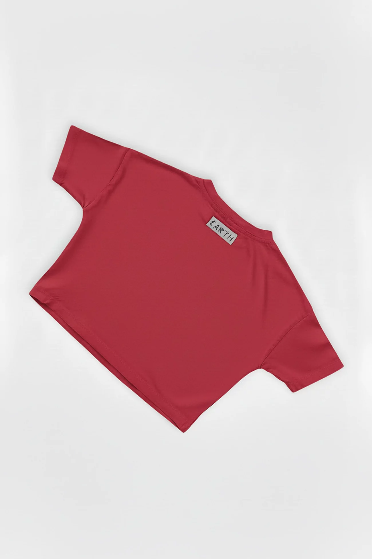 Oversized T-shirt Baby Organic Cotton Earth The Archive – Vintage Red | Centre Commercial