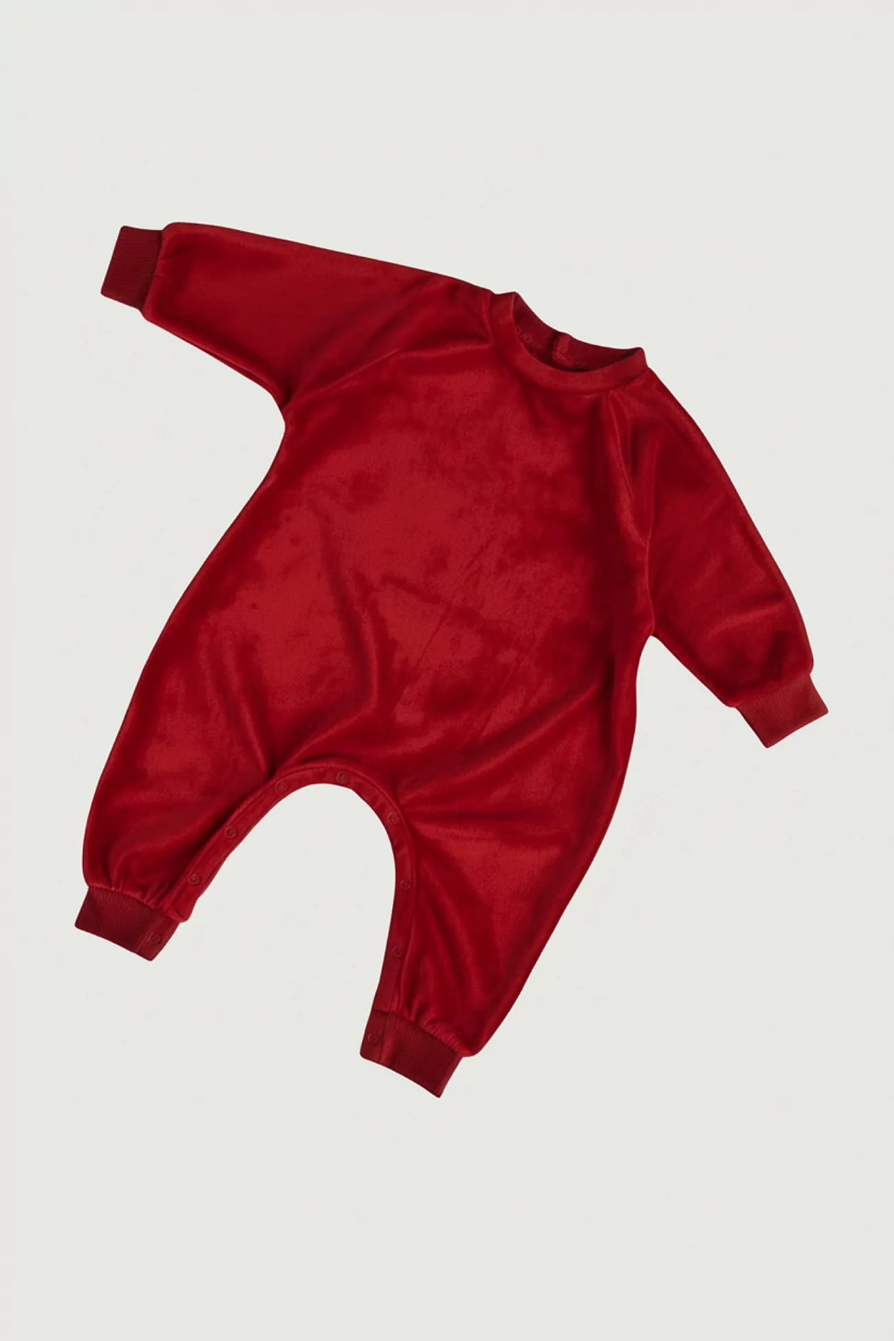 Organic Cotton Baby All In One Suit – Vintage Red | Centre Commercial