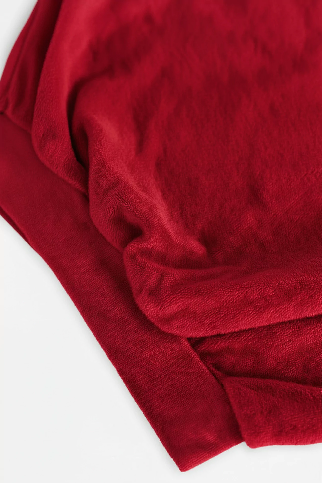 Kids Organic Cotton Volume Sweatshirt – Vintage Red | Centre Commercial