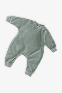 Organic Cotton Baby All In One Suit – Sage Green | Centre Commercial