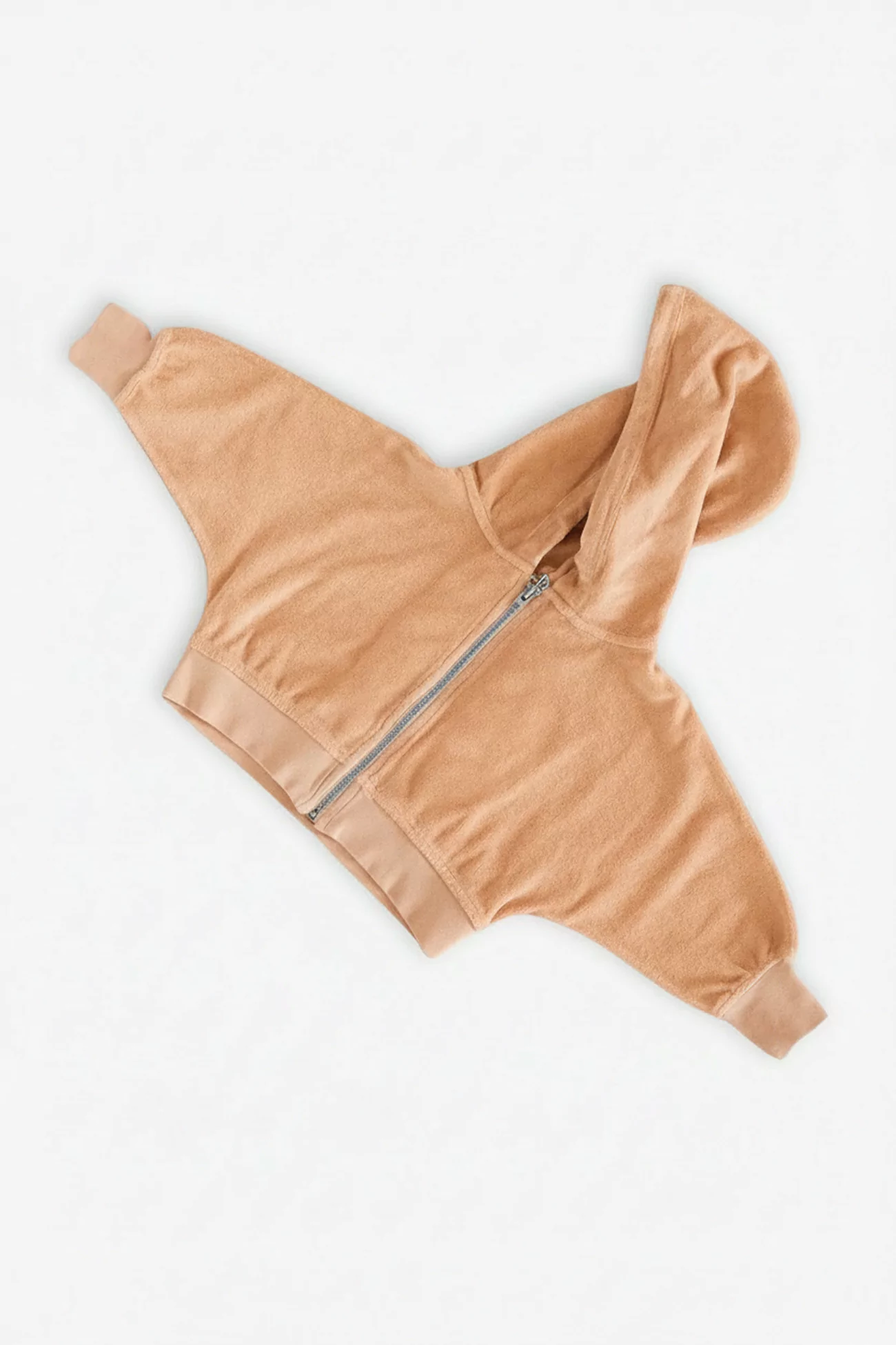 Baby Organic Cotton Terry Volume Hoodie – Orange | Centre Commercial