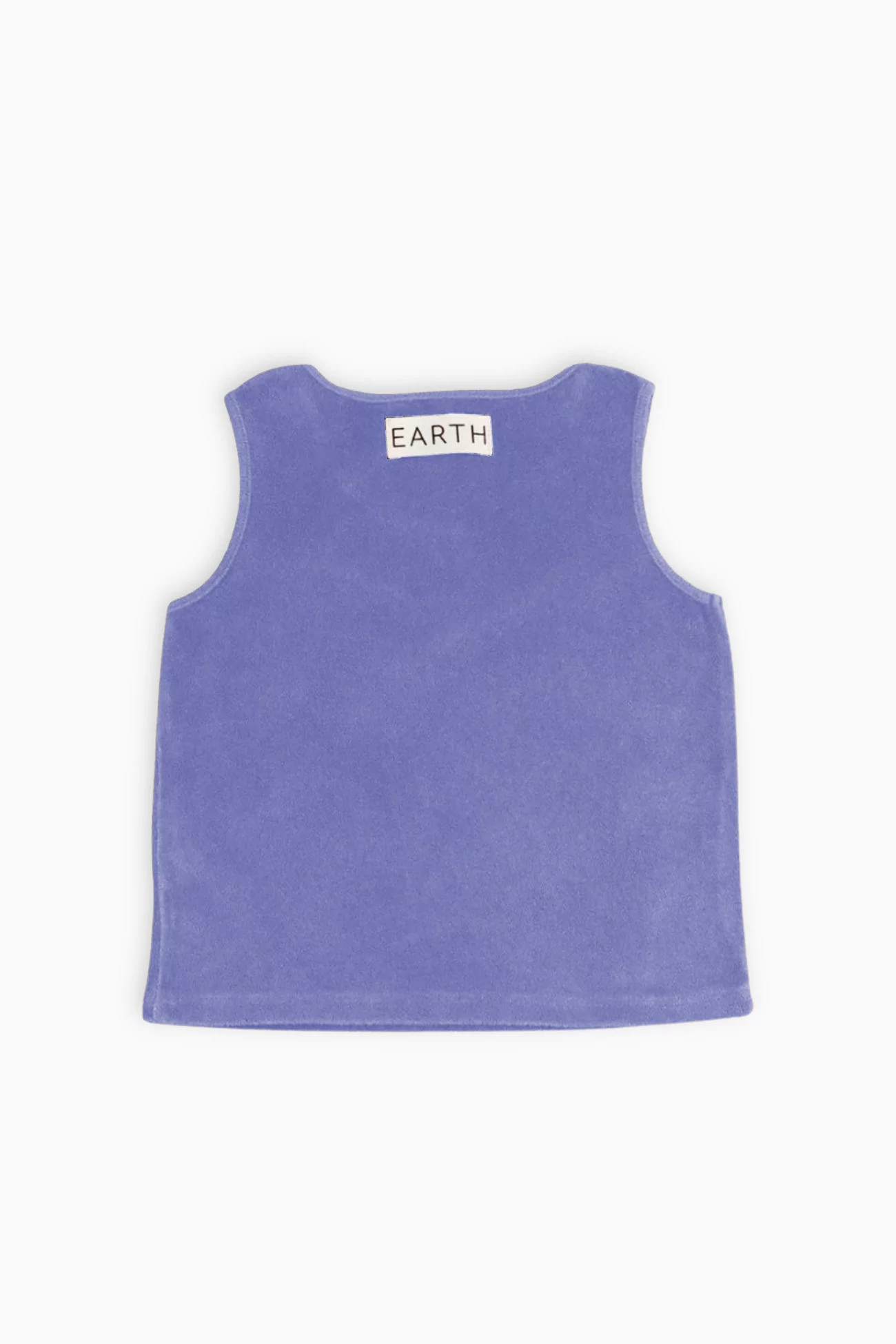 Baby Organic Cotton Terry Towel Tank Top – Purple | Centre Commercial